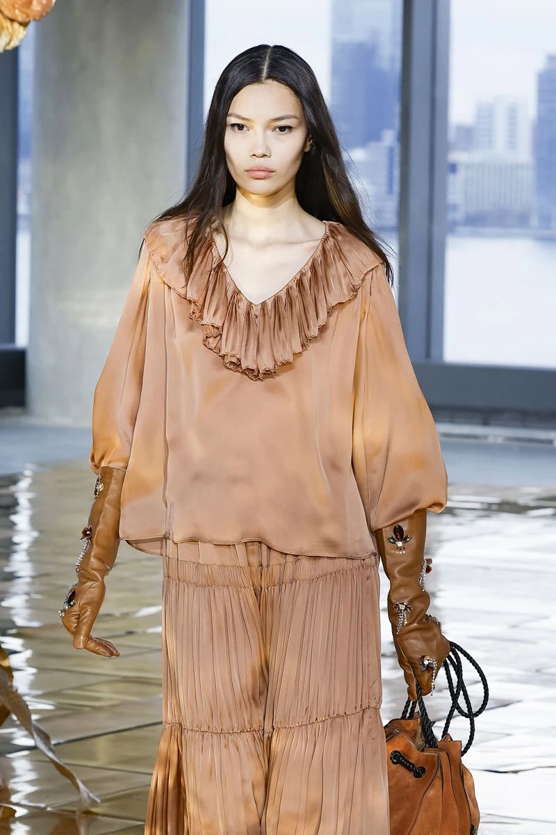 Desfile colección otoño invierno de Ulla Johnson en NYFW