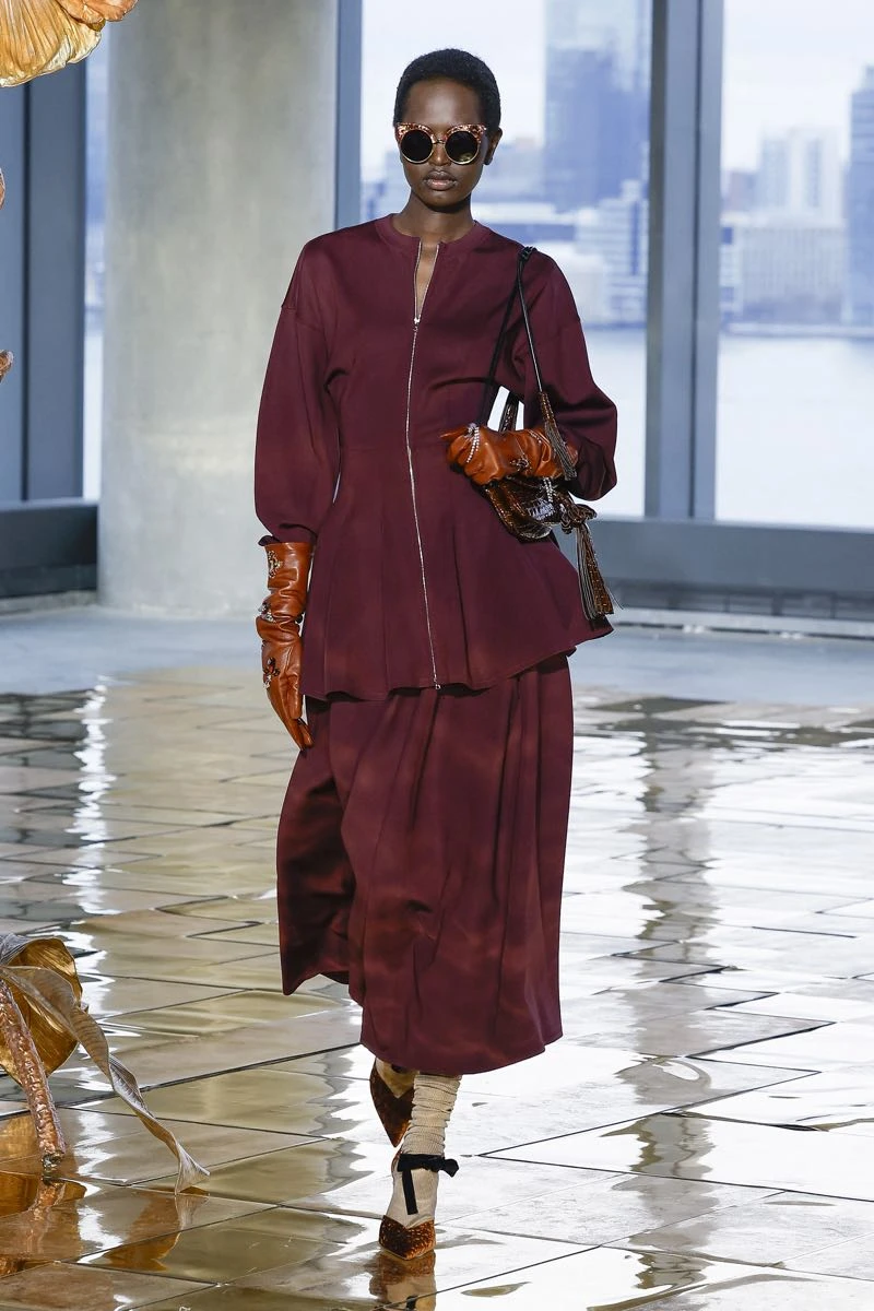 Desfile colección otoño invierno de Ulla Johnson en NYFW