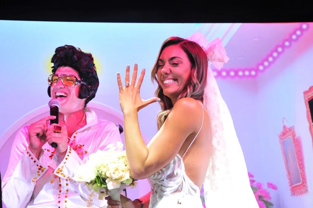 Las fotos del casamiento de Floppy Tesouro