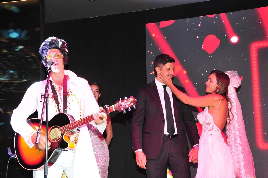 Las fotos del casamiento de Floppy Tesouro