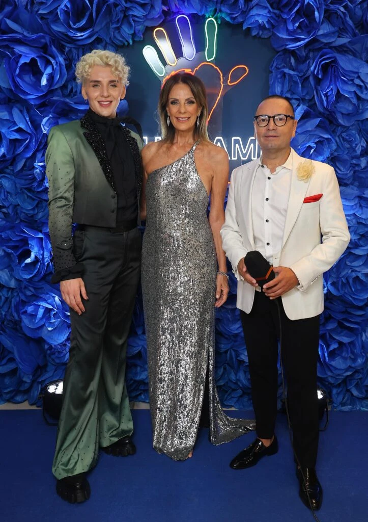Jorge Rey, Nequi Galotti y Fabián Medina Flores en la 25° Gala Anual FUNDAMI (30)
