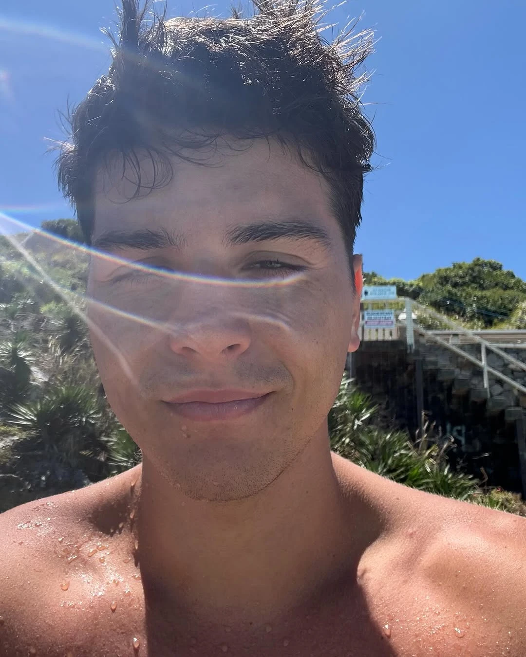 Las fotos de las vacaciones de Lola Lanata y su novio en Brasil 