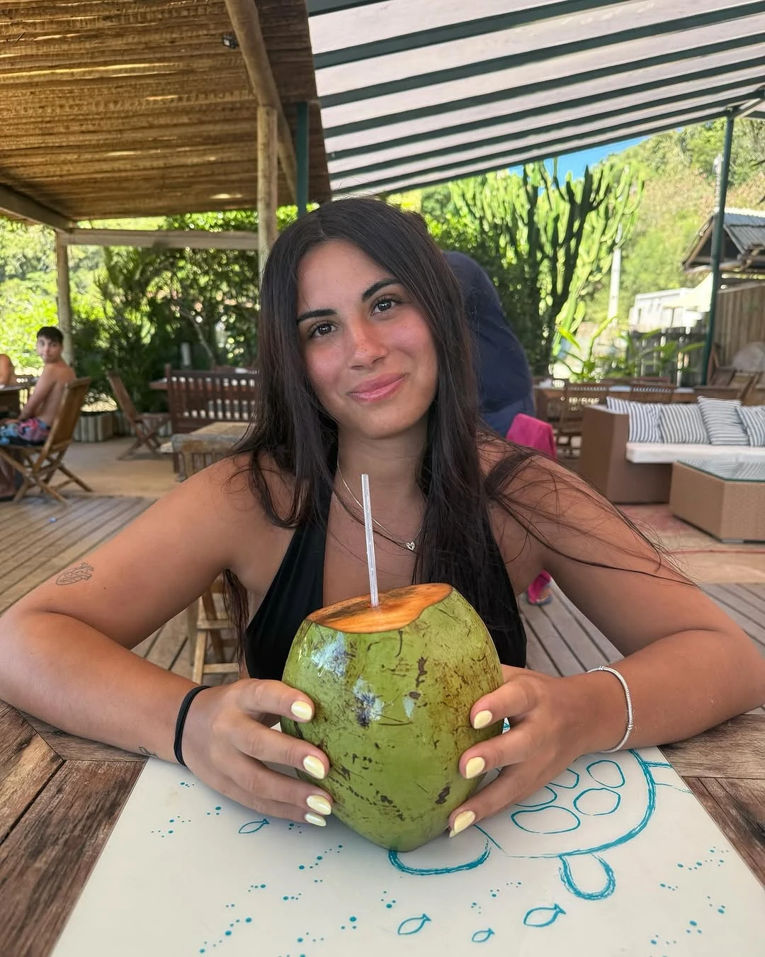 Las fotos de las vacaciones de Lola Lanata y su novio en Brasil 