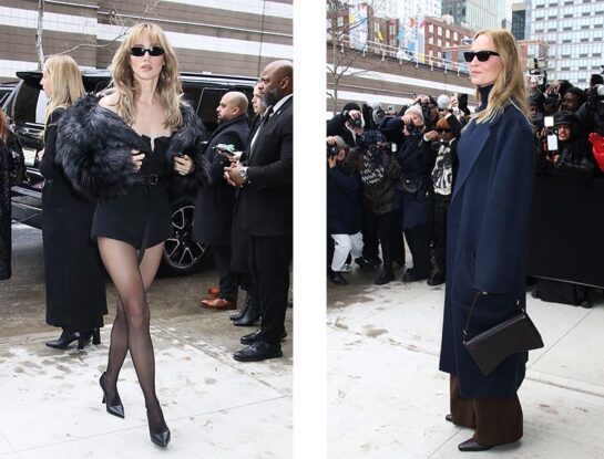 De Uma Thurman a Suki Waterhouse: Michael Kors tuvo el street style más canchero de la Semana de la Moda de Nueva York