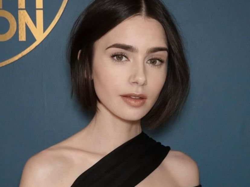 Lily Collins presentó a su primera hija, nacida por vientre subrogado