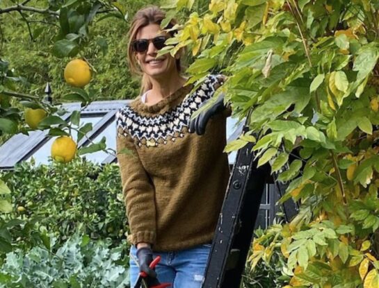 Juliana Awada adelanta el suéter preferido para este otoño-invierno