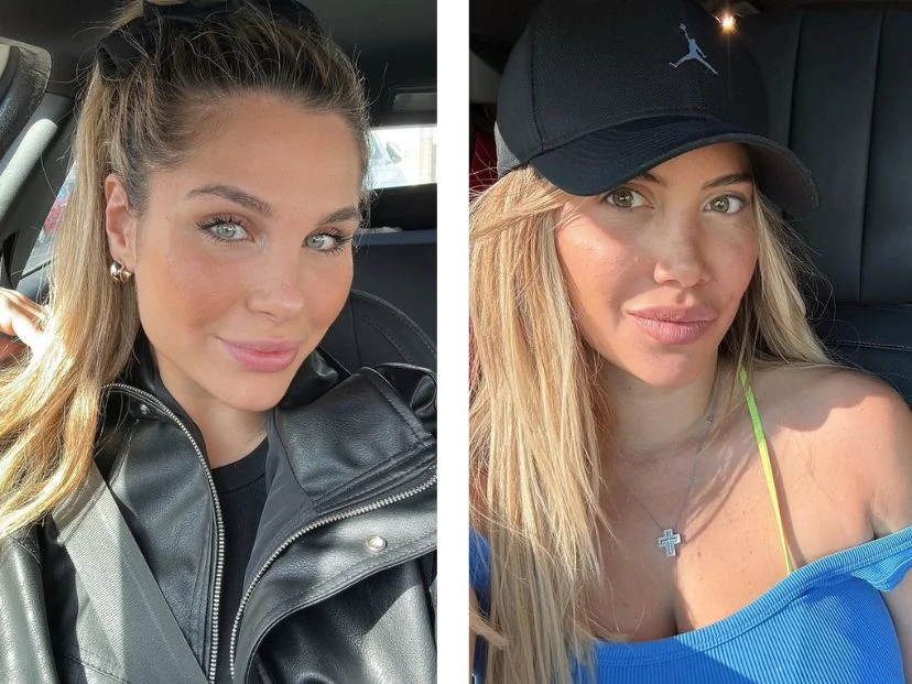 Ivana Icardi y Wanda Nara