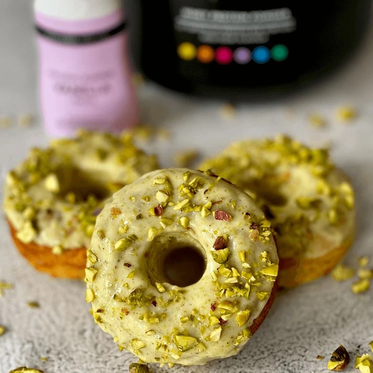 Donas de pistacho