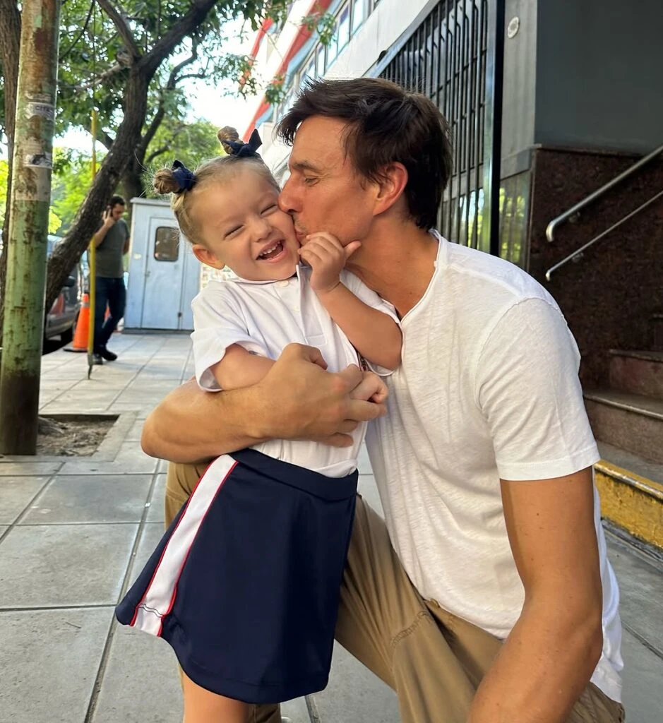 Las fotos de Ana García Moritán en su primer día de clase