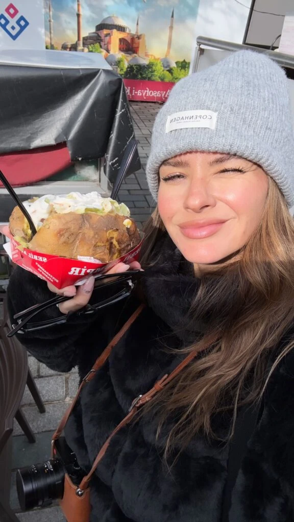 La China Suárez recorrió Estambul