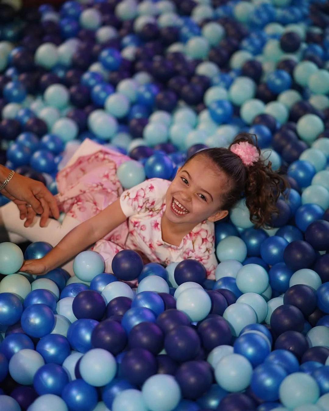 Nina celebró sus cuatro años. Fotos: IG.
