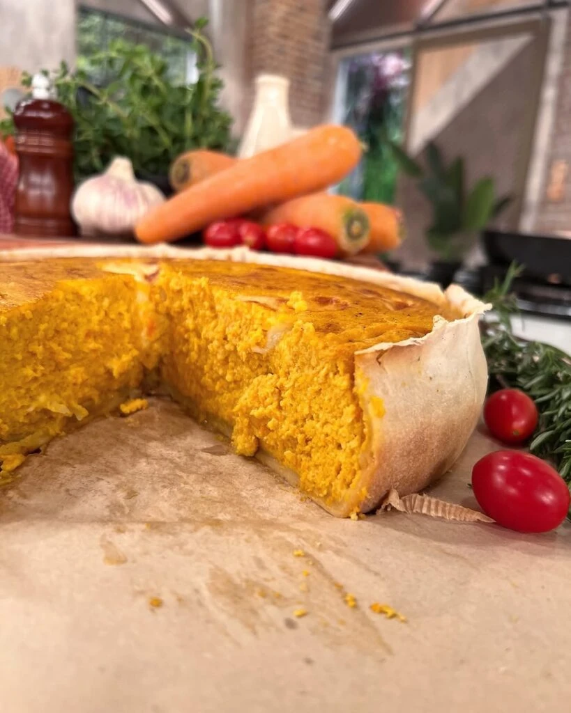 Tarta mousse de zanahorias