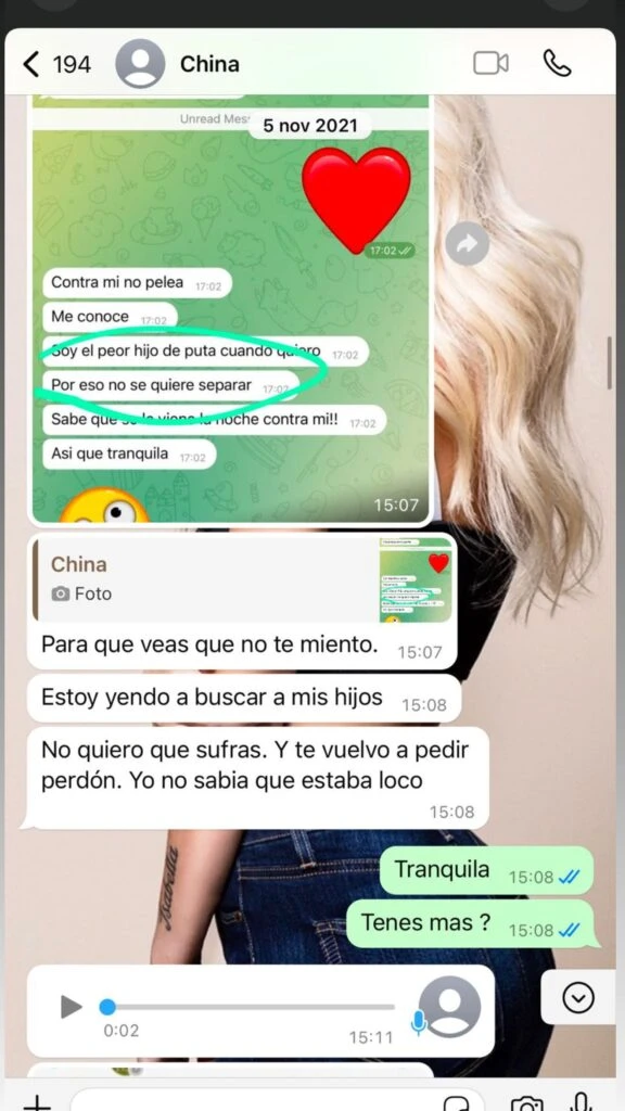 Yanina Latorre expuso por primera vez los chats que le mandaba la China Suárez a Wanda Nara contándole que había estado con Mauro Icardi
