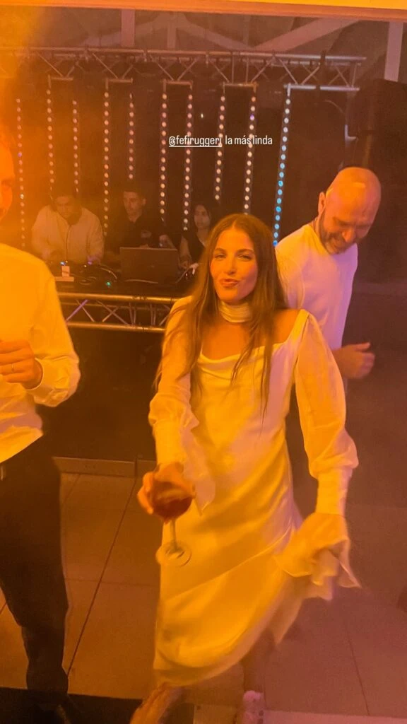 Las fotos del casamiento de Fefi Ruggeri