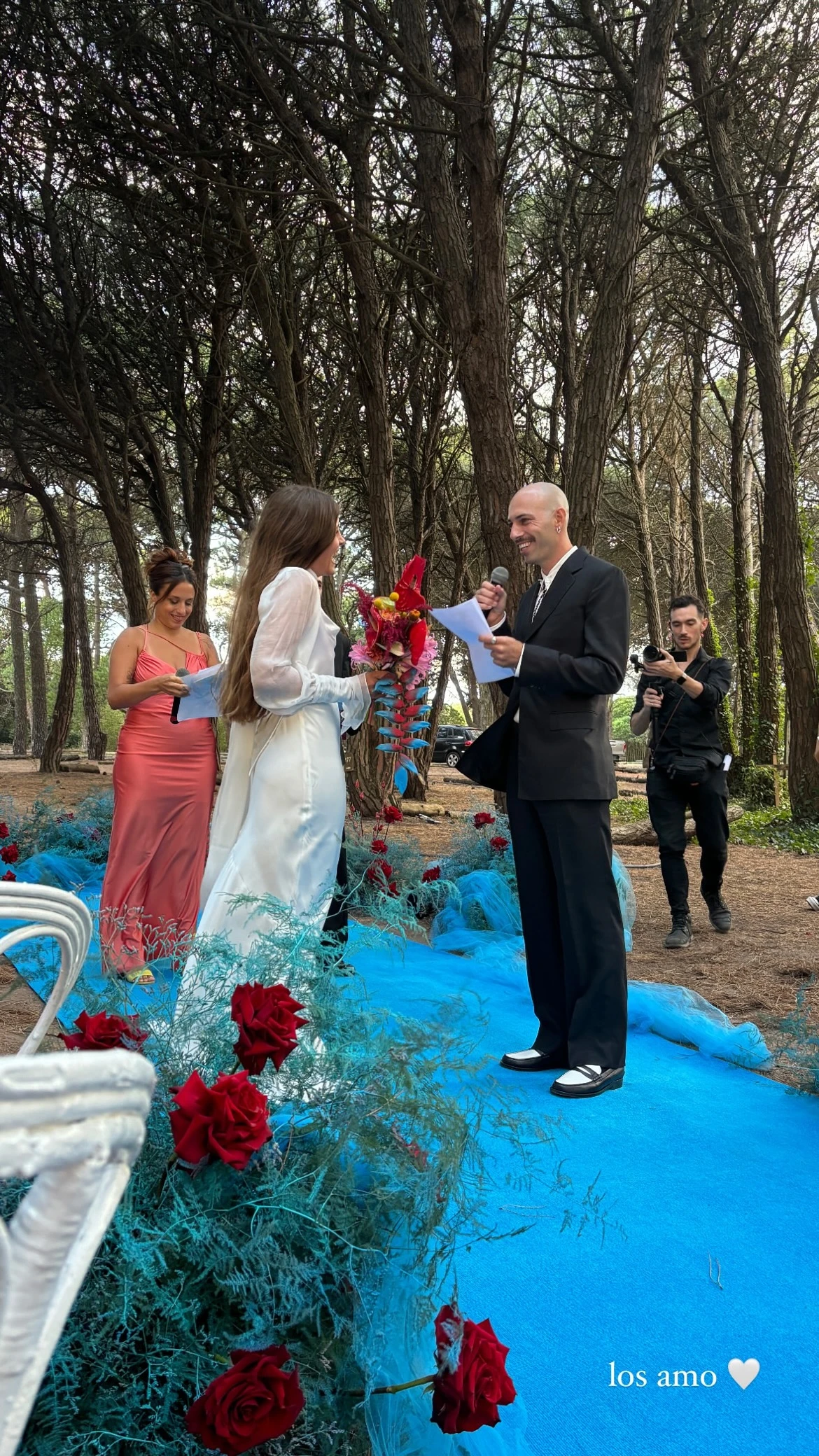 Las fotos del casamiento de Fefi Ruggeri