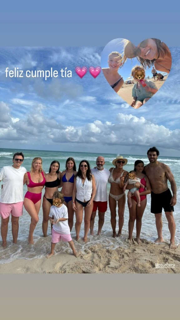 El saludo de Allegra Cubero para Paula Urcera