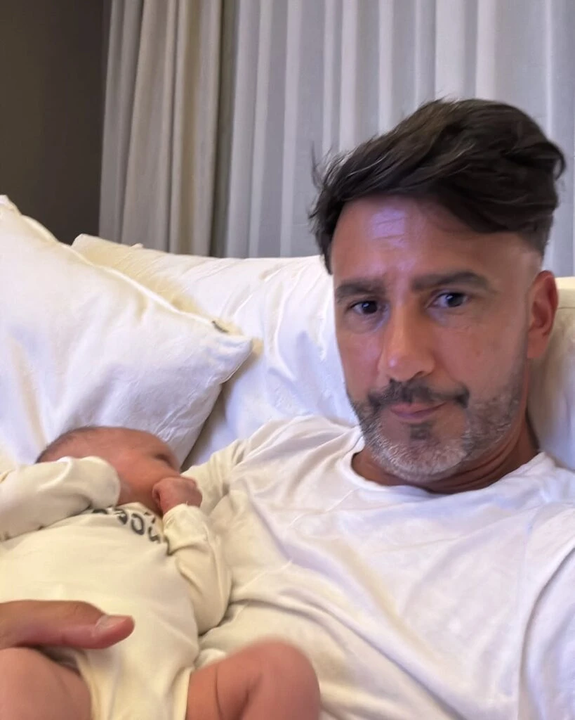 Las fotos de Amanda, la hija de Fede Hoppe y Maca Rinaldi, a un mes de su nacimiento. Foto: IG