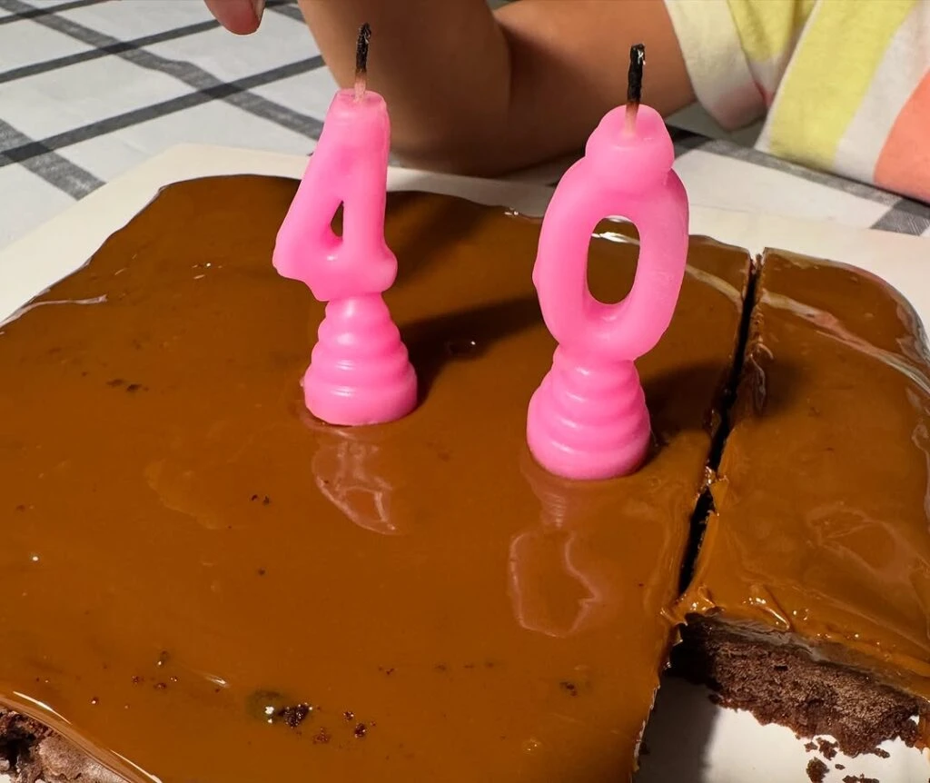 Así fue el festejo íntimo de Violeta Urtizberea por sus 40 años