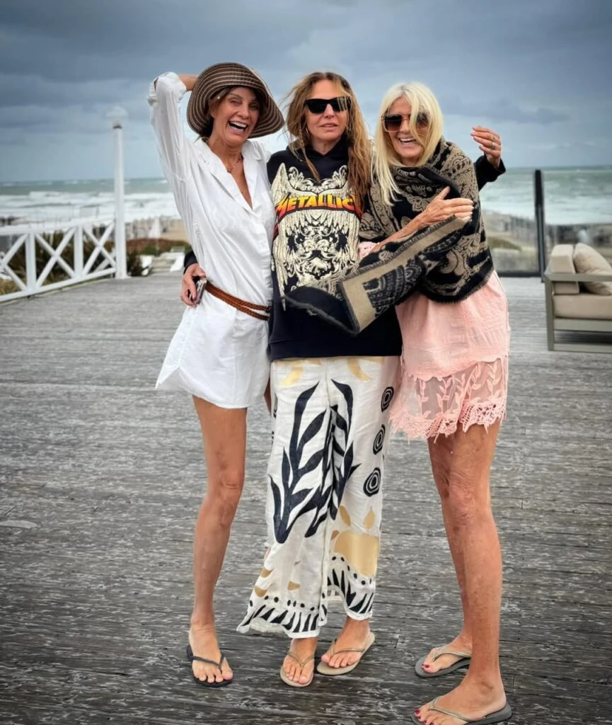 Así festejó sus 65 años Ginette Reynal: en Mar del Plata y con amigas