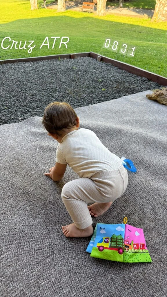 Las fotos de los días de campo de Nicole Neumann y sus hijos. Foto: IG.