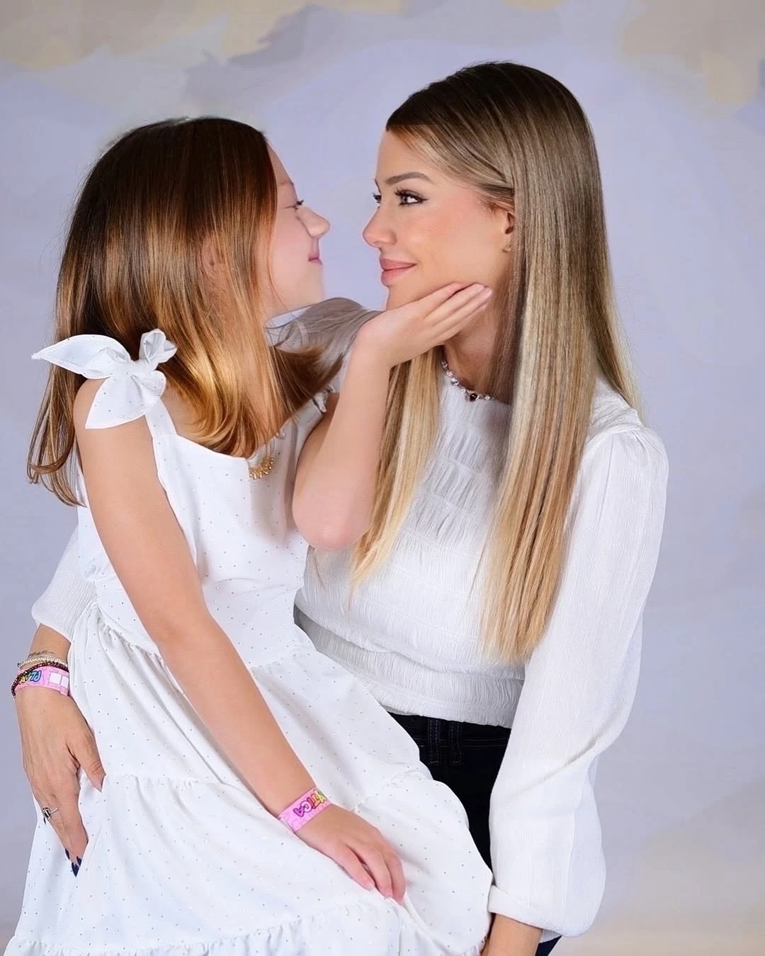 Abrojito y su madre Evangelina Anderson. Foto: iG.