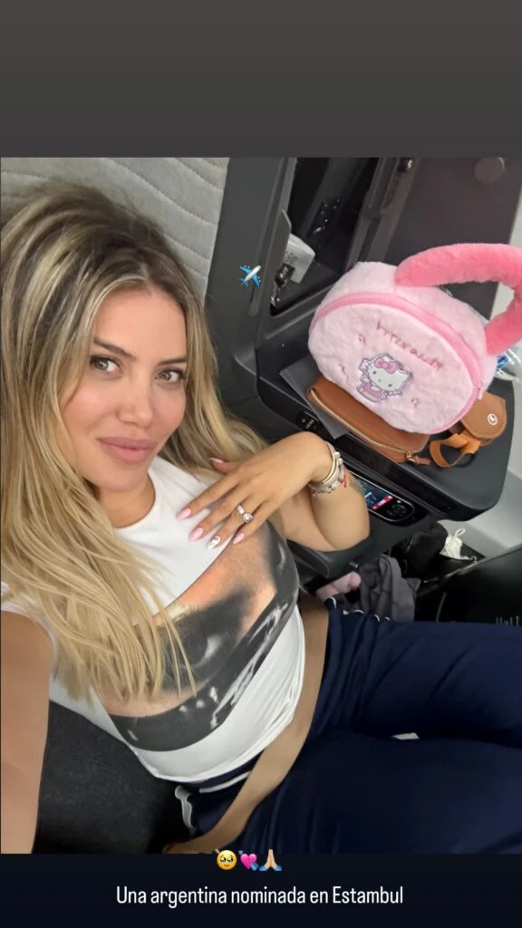Así fue la llegada de Wanda Nara a Turquía: todas las fotos