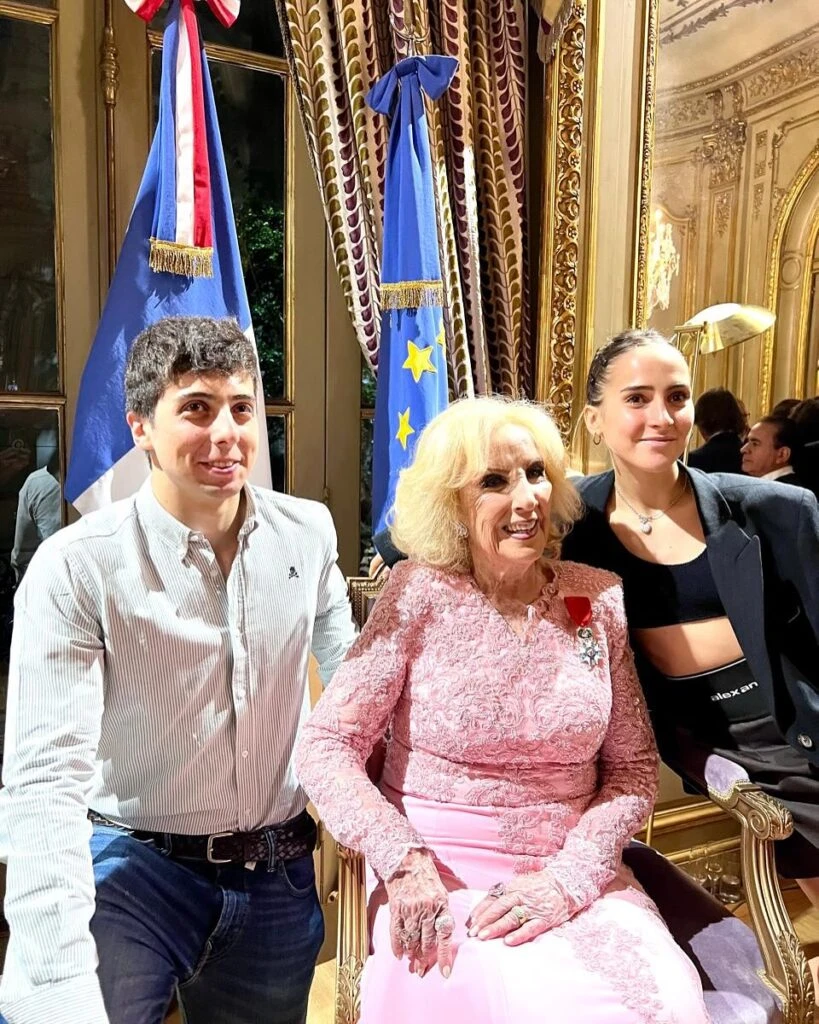 Las fotos que compartió Marcela Tinayre por el cumplió de Mirtha Legrand. Foto: IG