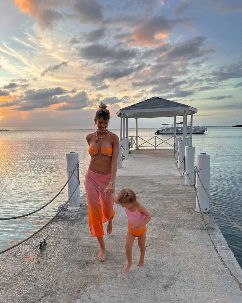 Cande Ruggeri y Vita. Fotos: IG.