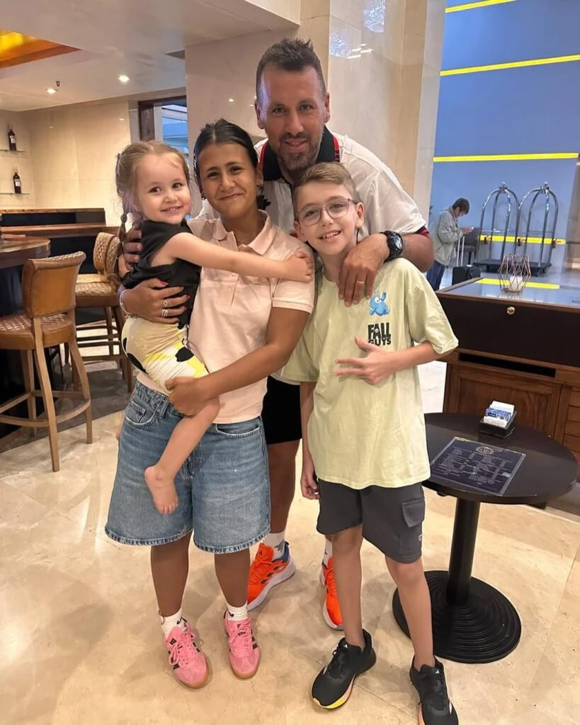 Uma, la hija de Amalia Granata y del Ogro Fabbiani, se reencontró con su papá tras 5 años de distanciamiento