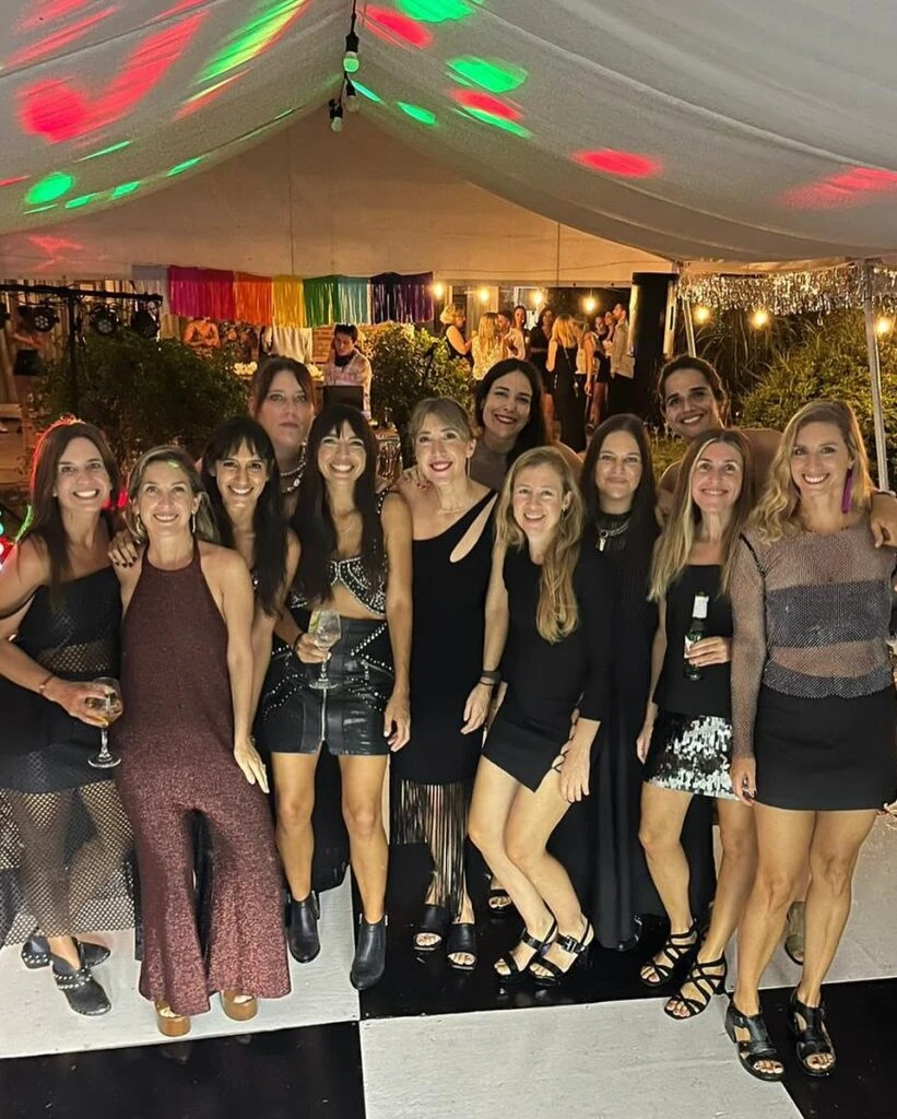 Así fue la fiesta por los 40 años de Felicitas Pizarro