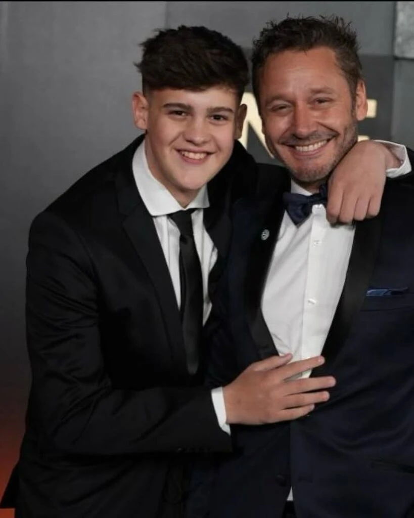 Las fotos que subió Benjamín Vicuña por el cumpleaños de su hijo, Bautista. Foto: IG.