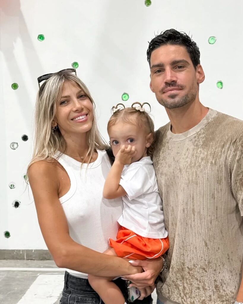 Las fotos del primer día de jardín de Vita. Foto: IG.