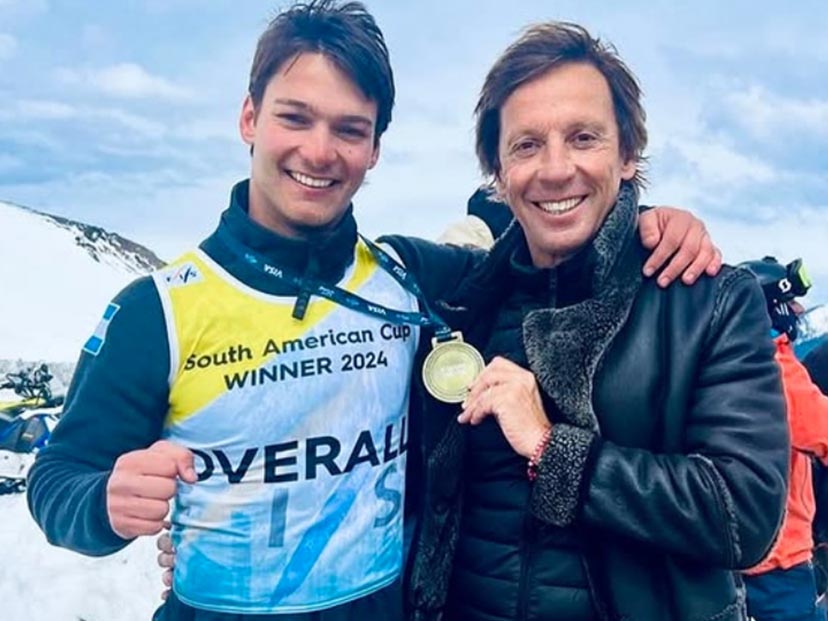 Tiziano Gravier: de las secuelas que le dejó una feroz golpiza a ser el favorito en el FIS Alpine World Ski Championships Saalbach 2025