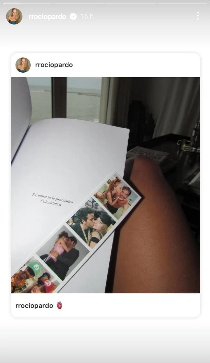 Rocío Pardo mostró los detalles románticos de su pareja. Foto: IG.