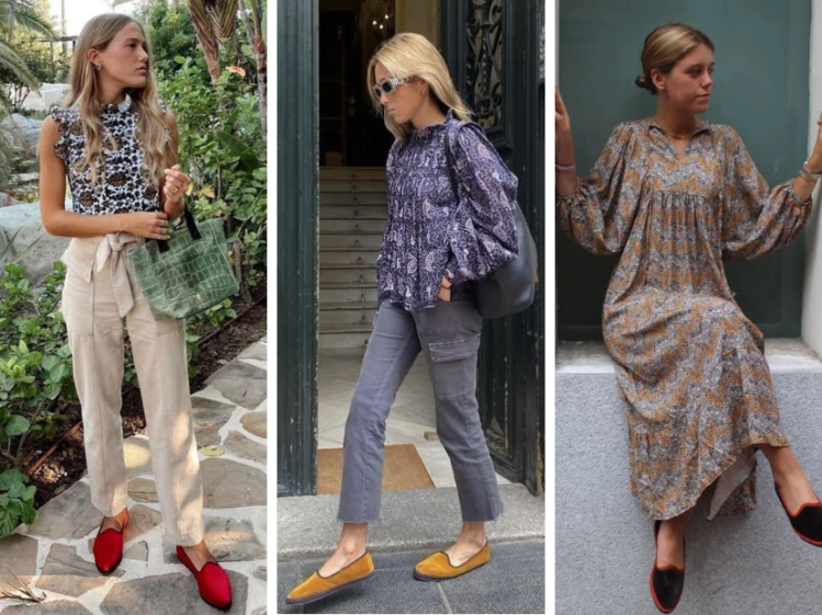 así se llevan las zapatillas venecianas, el zapato de media estación furor en Europa