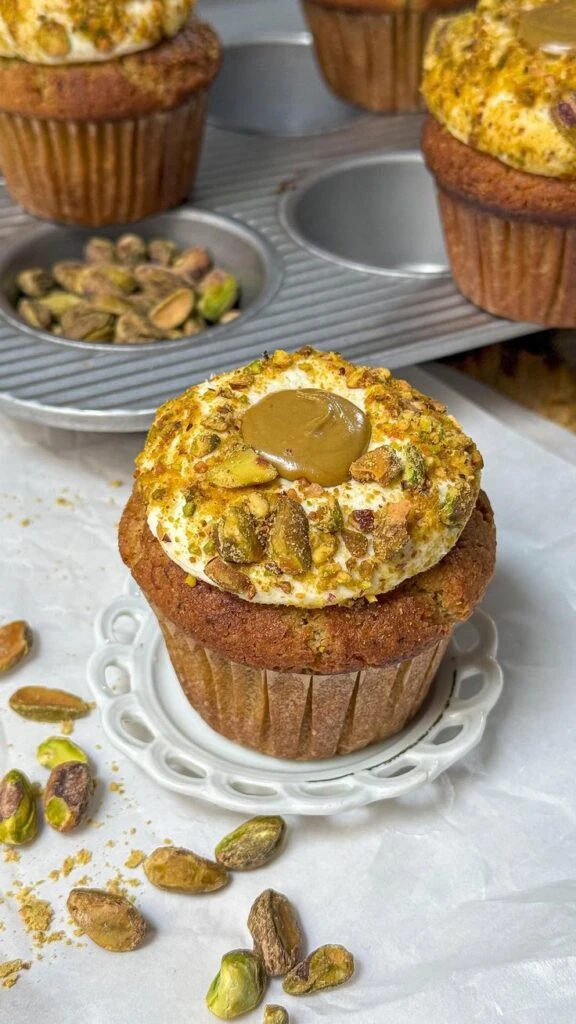 Cómo preparar muffins de pistacho: la receta sin TACC ni azúcar