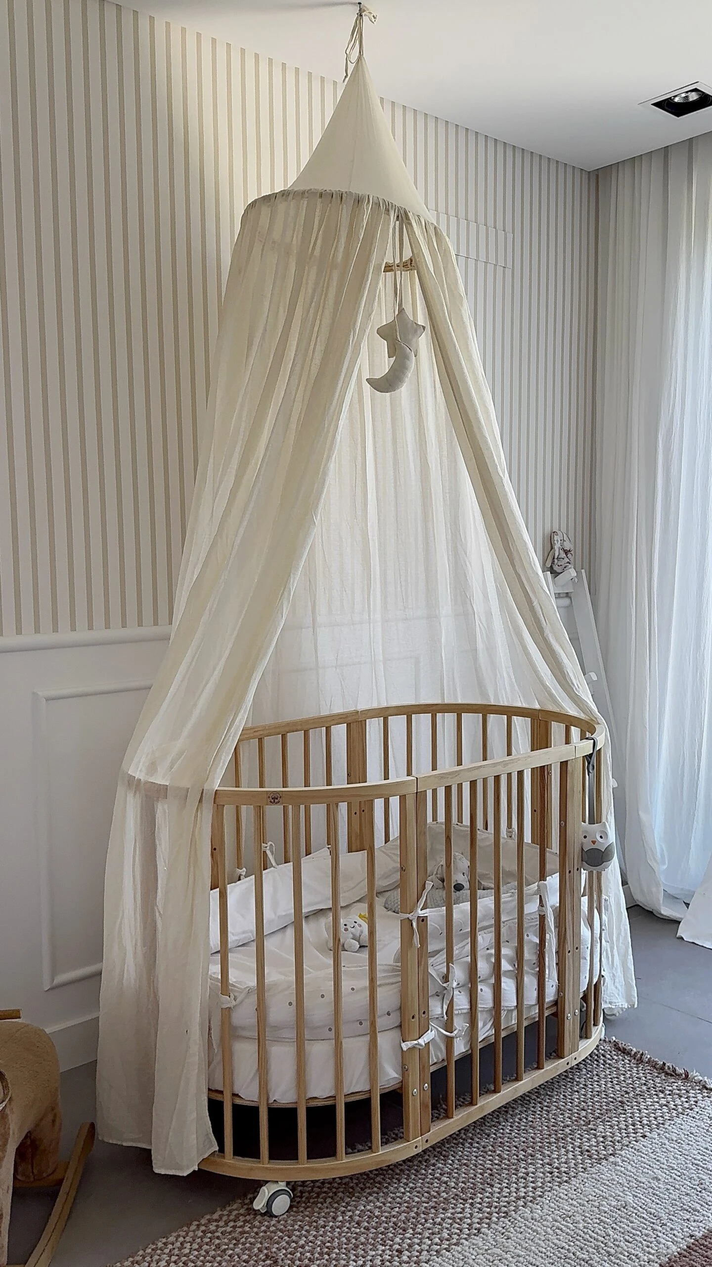 La cuna funcional, lista para adaptarse a diferentes fases del bebé.