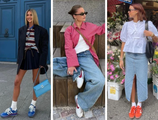 5 looks con zapatillas para usar todo el fin de semana
