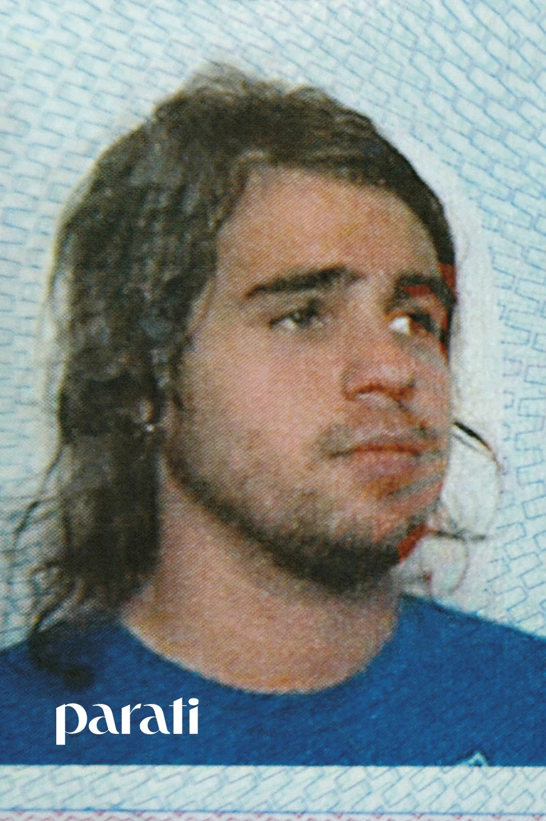 Ariel Malvino en la foto de su pasaporte