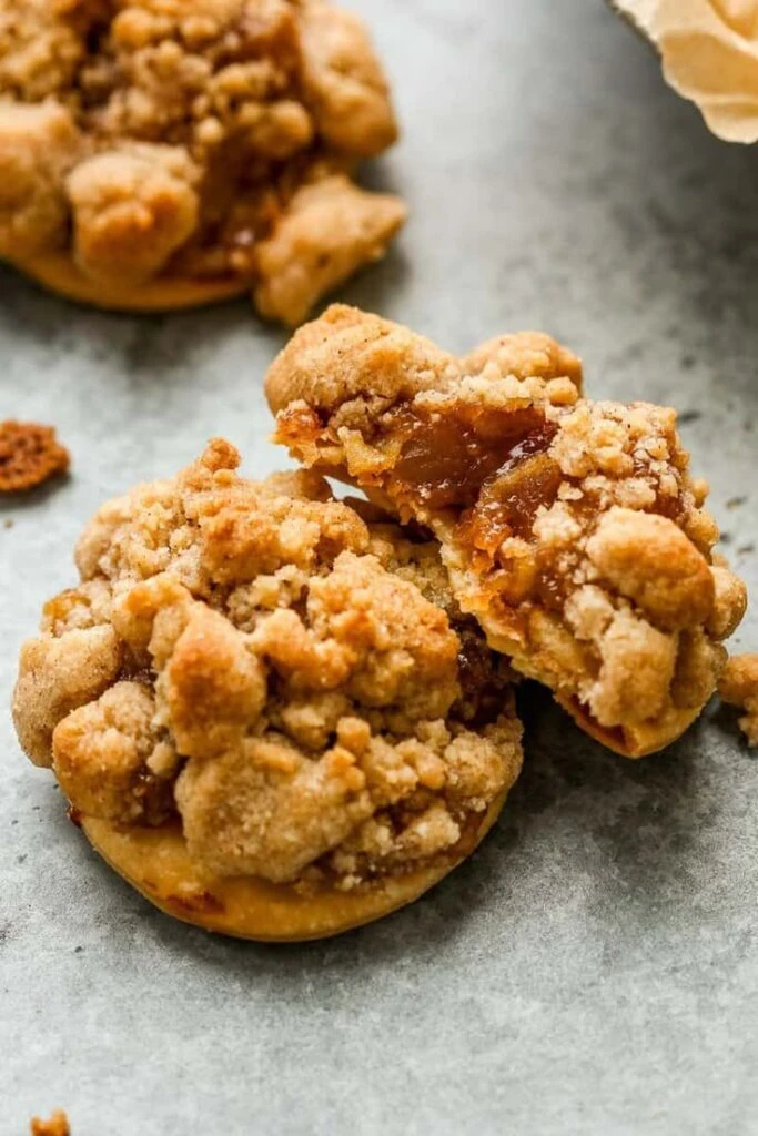 Apple crumble cookies: una receta ideal para tus meriendas