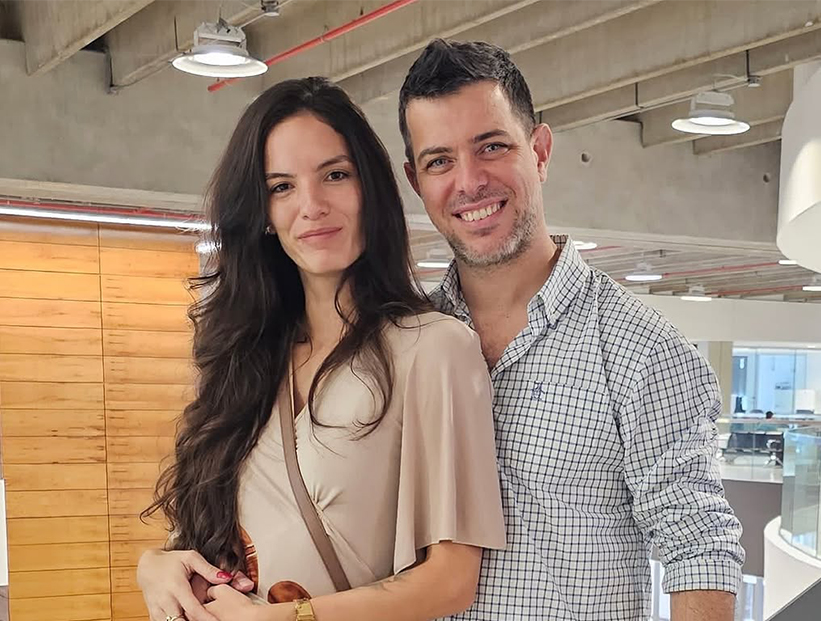 La felicidad de José Bianco: se recibió de licenciado y festejó con su novia, la modelo Laura "China" Blanco