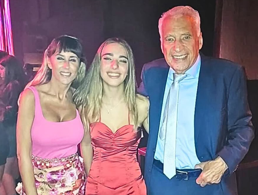 Alberto Cormillot y Estefanía Pasquini mostraron fotos de la fiesta de 15 de Ema Cormillot, la nieta más chica del doctor