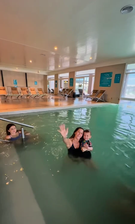 Así fue la escapada de la familia Cubero en el fin de semana largo