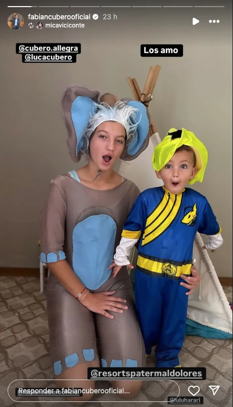 Así fue la escapada de la familia Cubero en el fin de semana largo