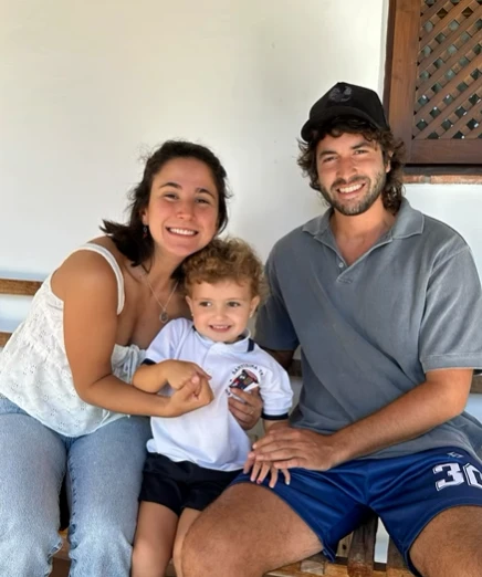 Las fotos del primer día de clases de Belita y Julia Urtubey. Foto: IG.