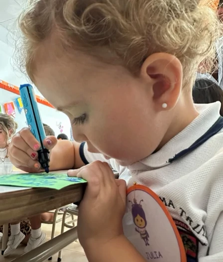 Las fotos del primer día de clases de Belita y Julia Urtubey. Foto: IG.