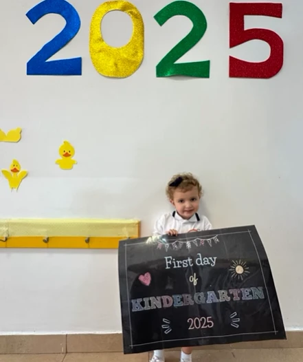 Las fotos del primer día de clases de Belita y Julia Urtubey. Foto: IG.