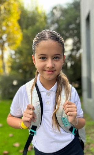 El tierno mensaje que le dedicó Fernanda Callejón a su hija, Giovanna, por su primer día de clases