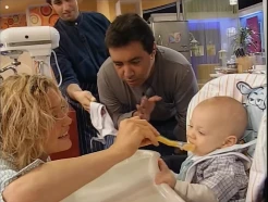 Imágenes de Facundo en el video inédito que compartió Maru Botana