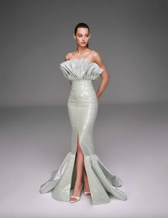 El vestido de Nicole y Felicia Couture que usó Luisana Lopilato en el Festival de Málaga